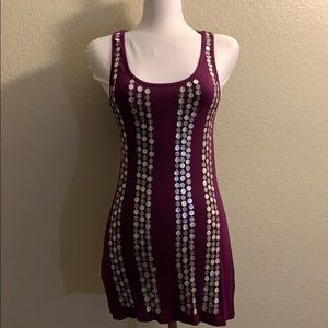 Charlotte Russe t shirt sequence dress
